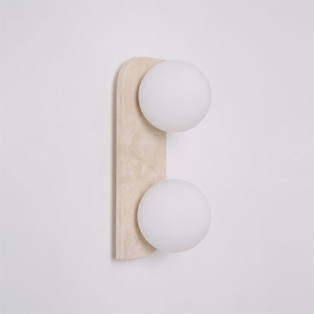 Elysian Travertine Plug-In Wall Light, Plug-In Wall Sconce, detail 68