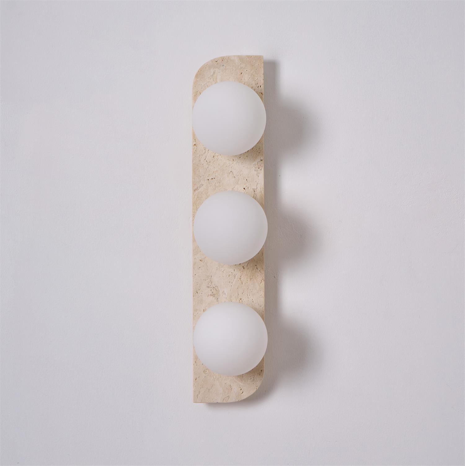 Elysian Travertine Plug-In Wall Light, Plug-In Wall Sconce, detail 64