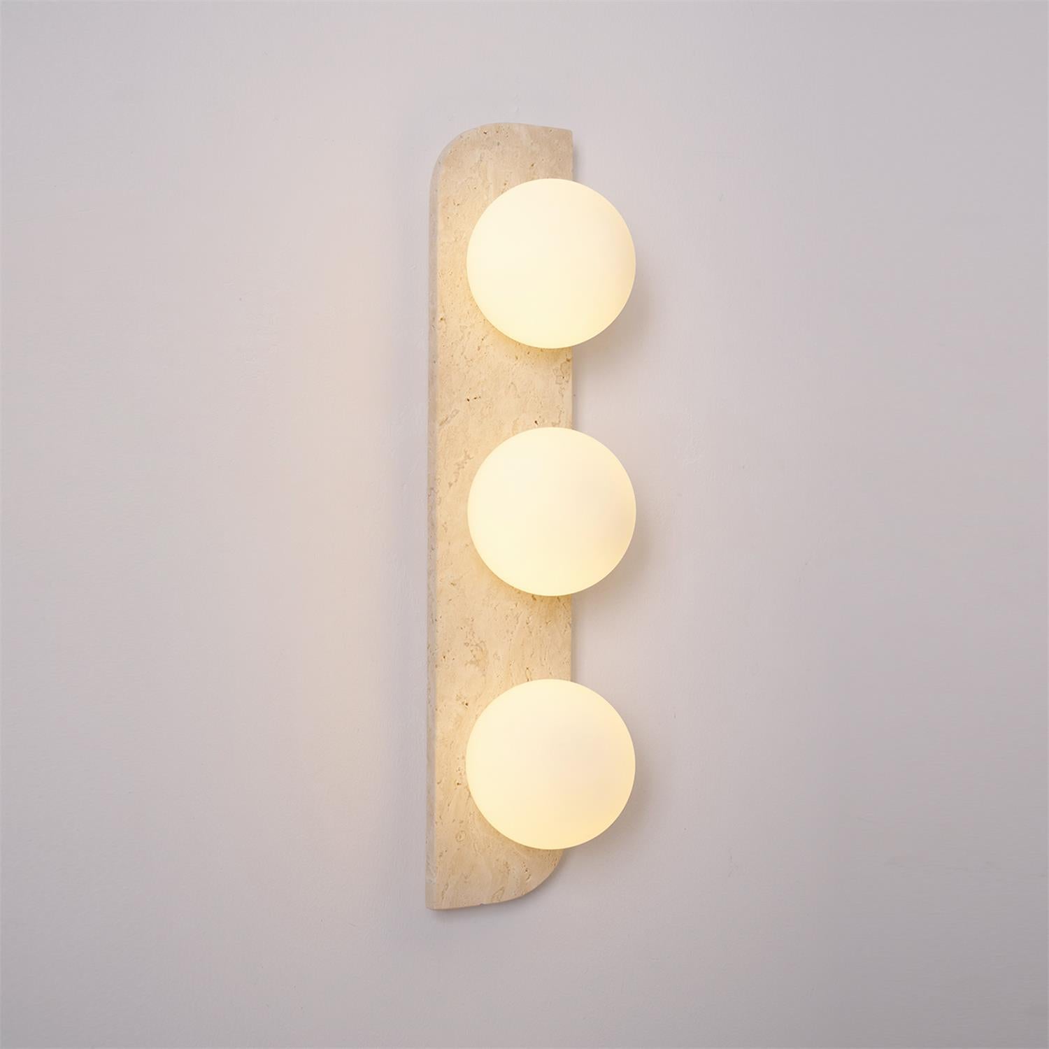 Elysian Travertine Plug-In Wall Light, Plug-In Wall Sconce, detail 66