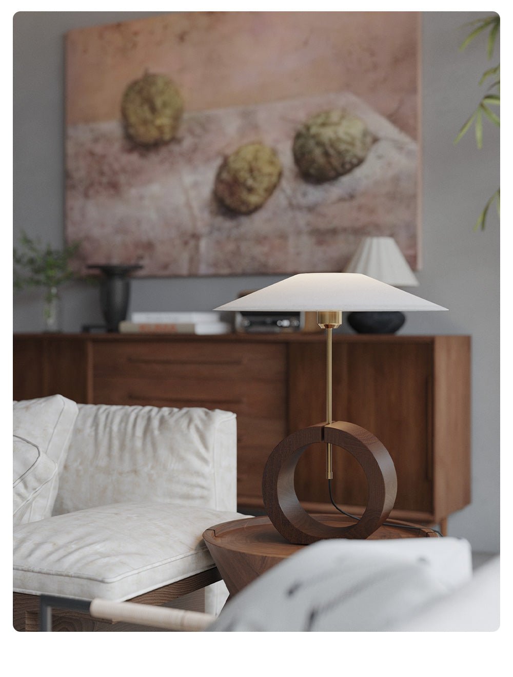 Neris Table Light, Bedside Table Lamp, detail 10