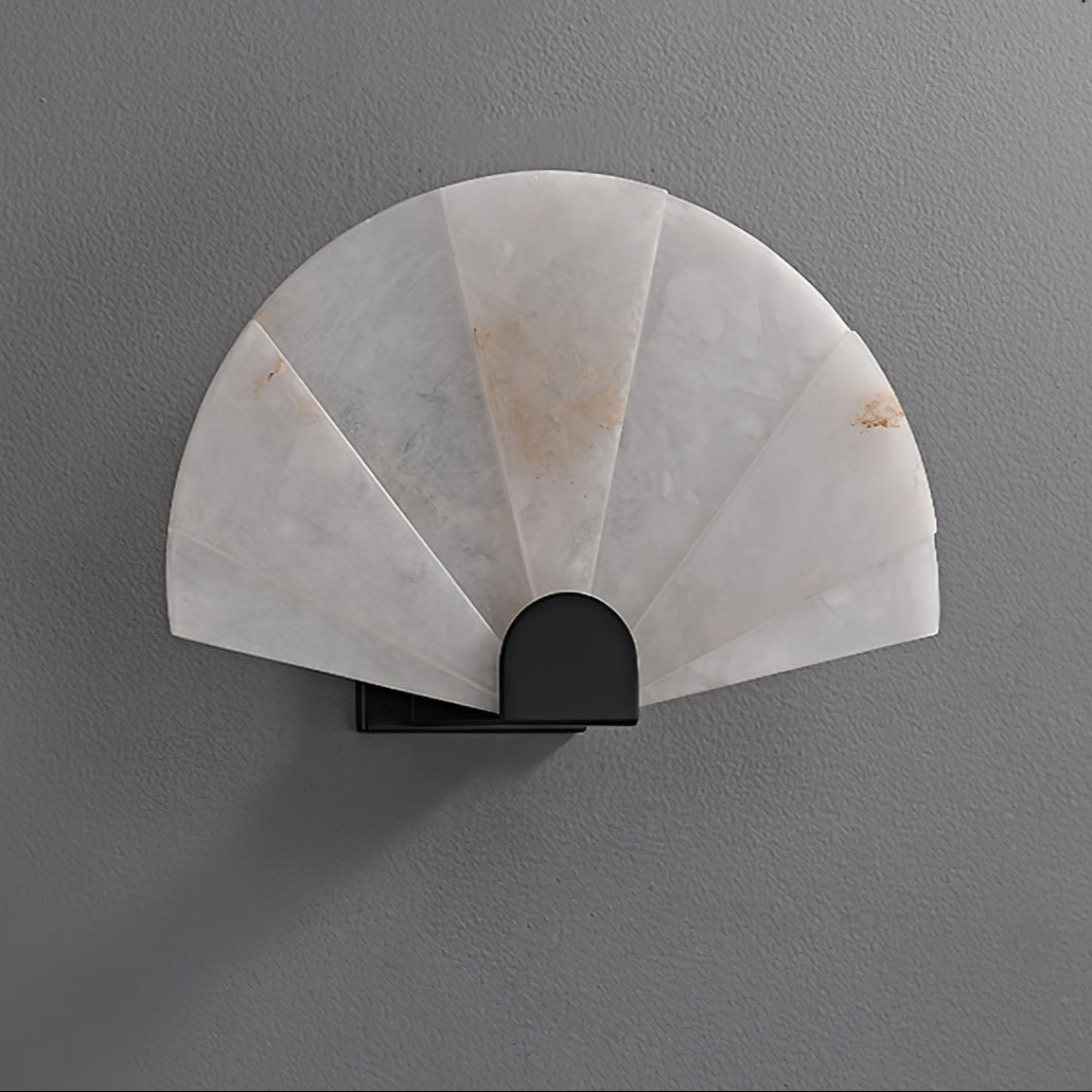 Nevora Alabaster Wall Light, Hardwired Wall Sconce, detail 10