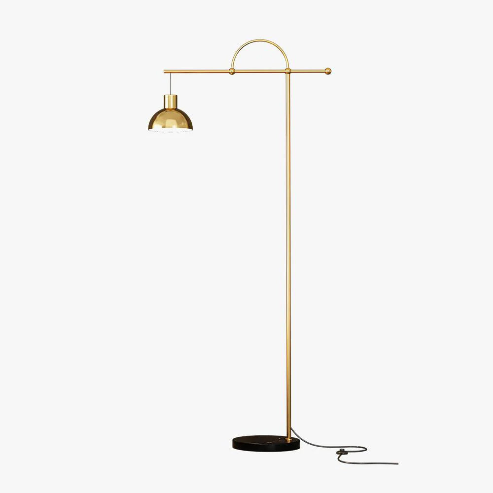 Nidal Floor Light, Floor Lamp, Metal, W 82cm x H 180 cm