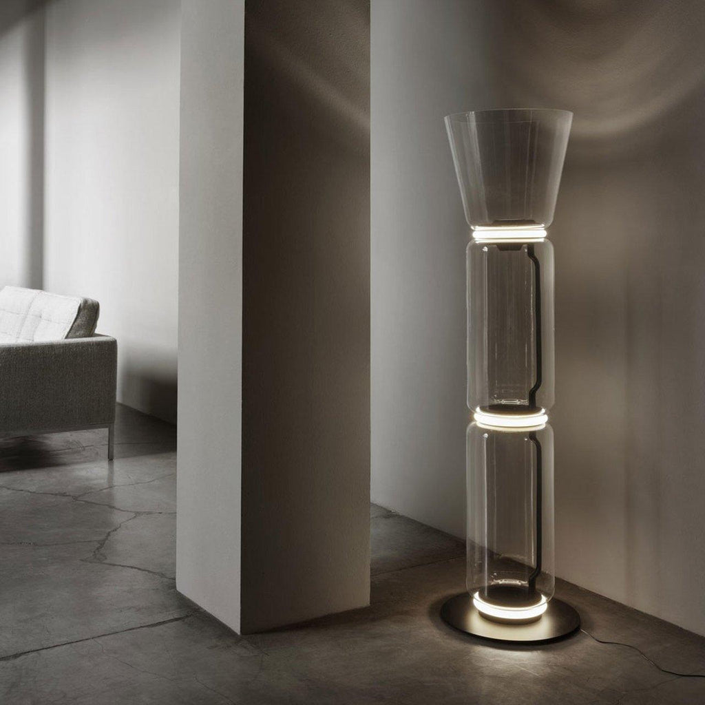 Bamboo Glass Floor Light, Floor Lamp, detail 11