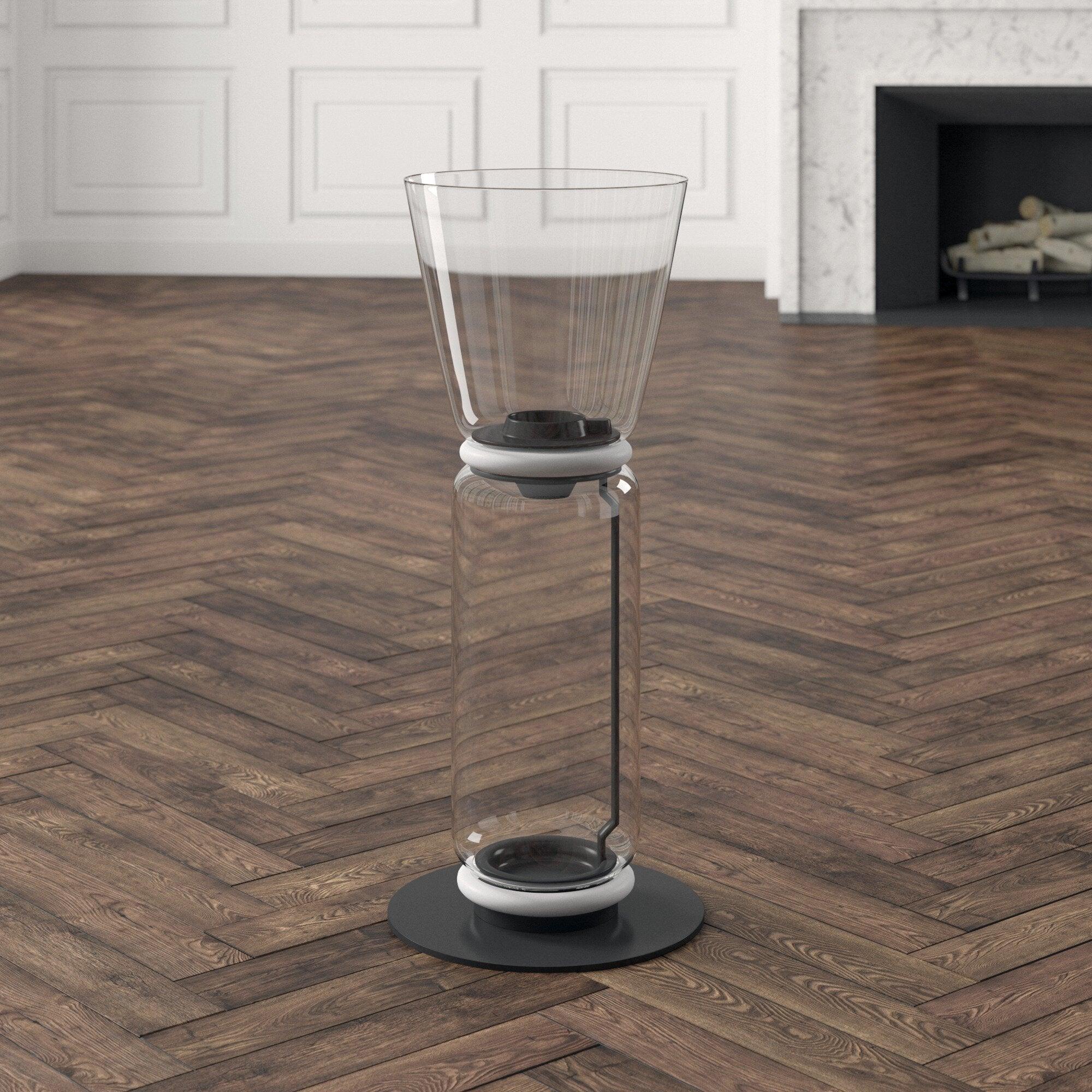Bamboo Glass Floor Light, Floor Lamp, detail 20