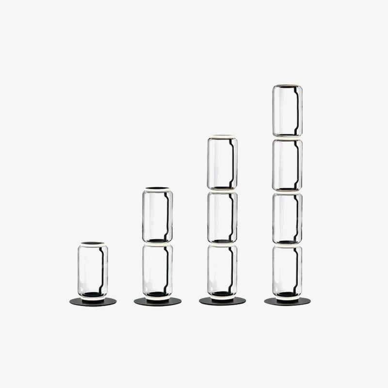 Bamboo Glass Floor Light, Floor Lamp, detail 19