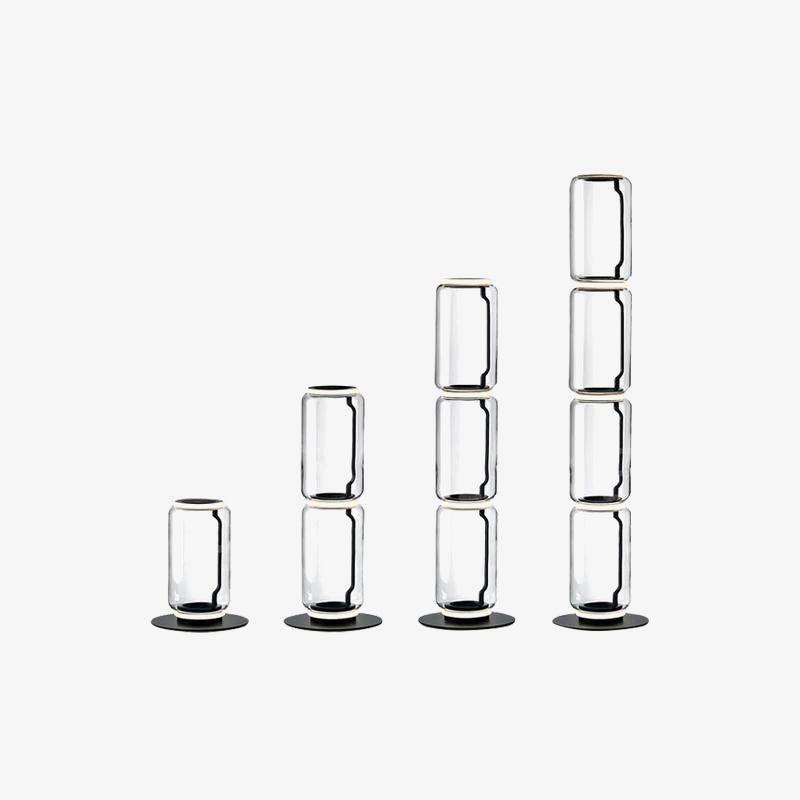 Bamboo Glass Floor Light, Floor Lamp, detail 15