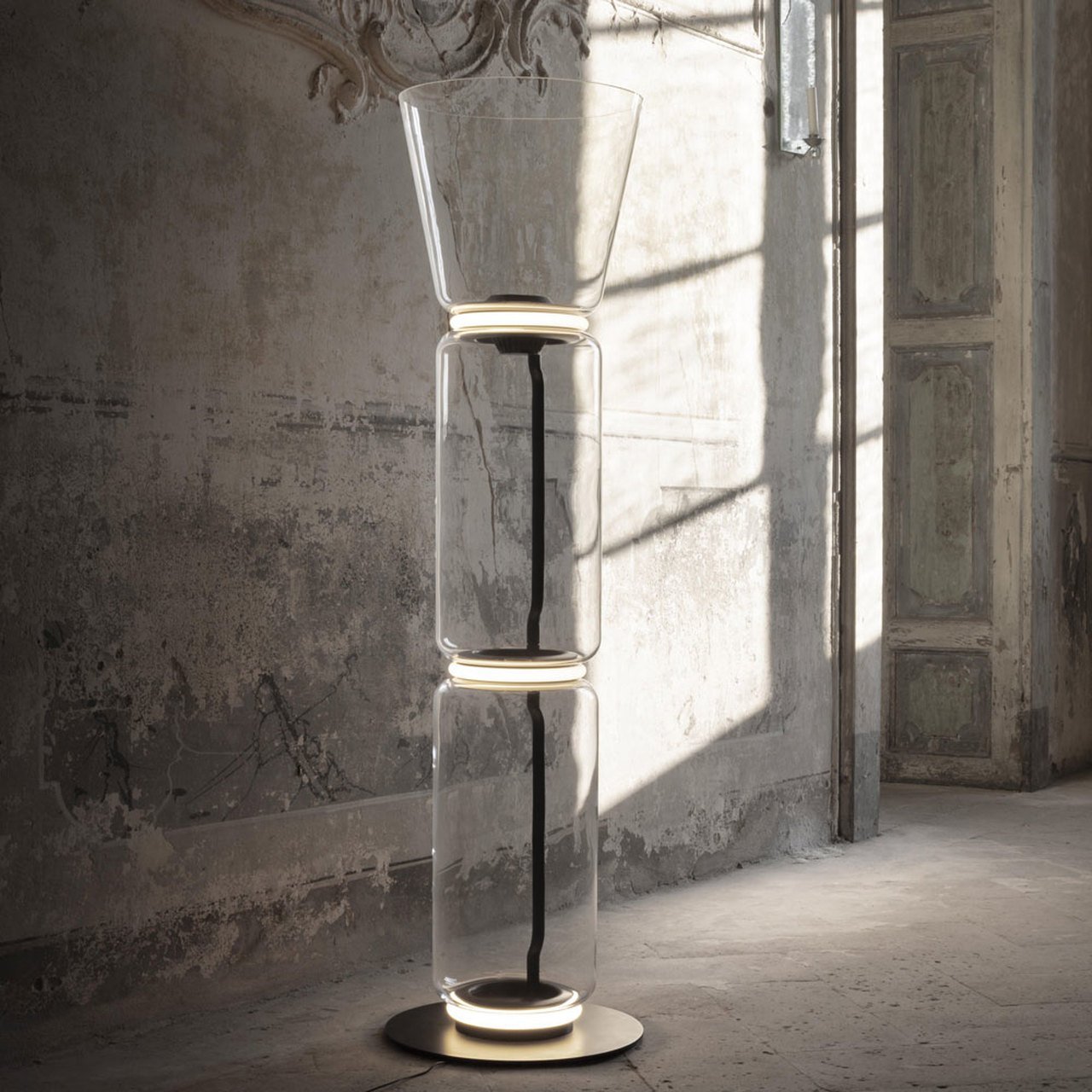 Bamboo Glass Floor Light, Floor Lamp, detail 79