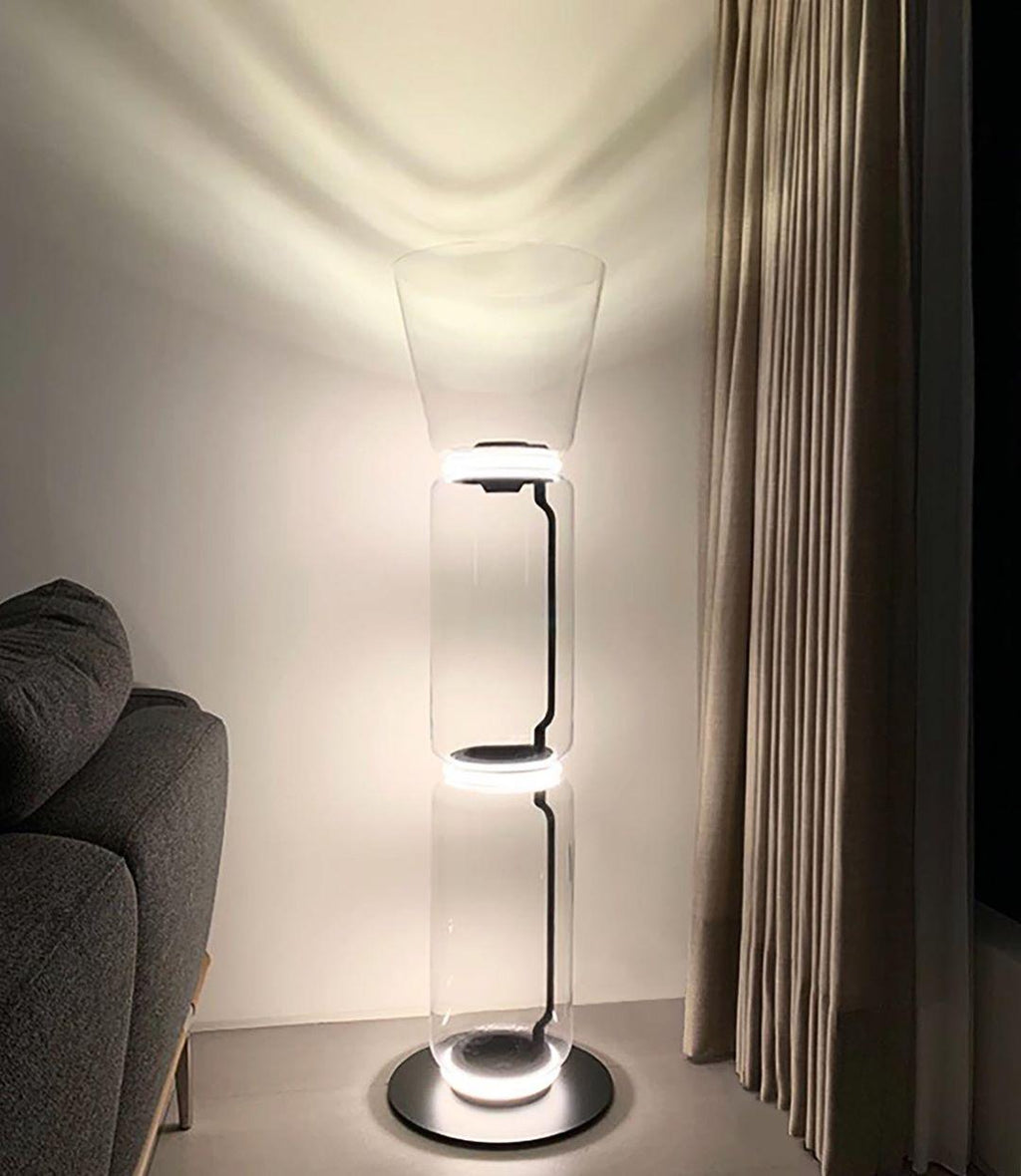 Bamboo Glass Floor Light, Floor Lamp, detail 35