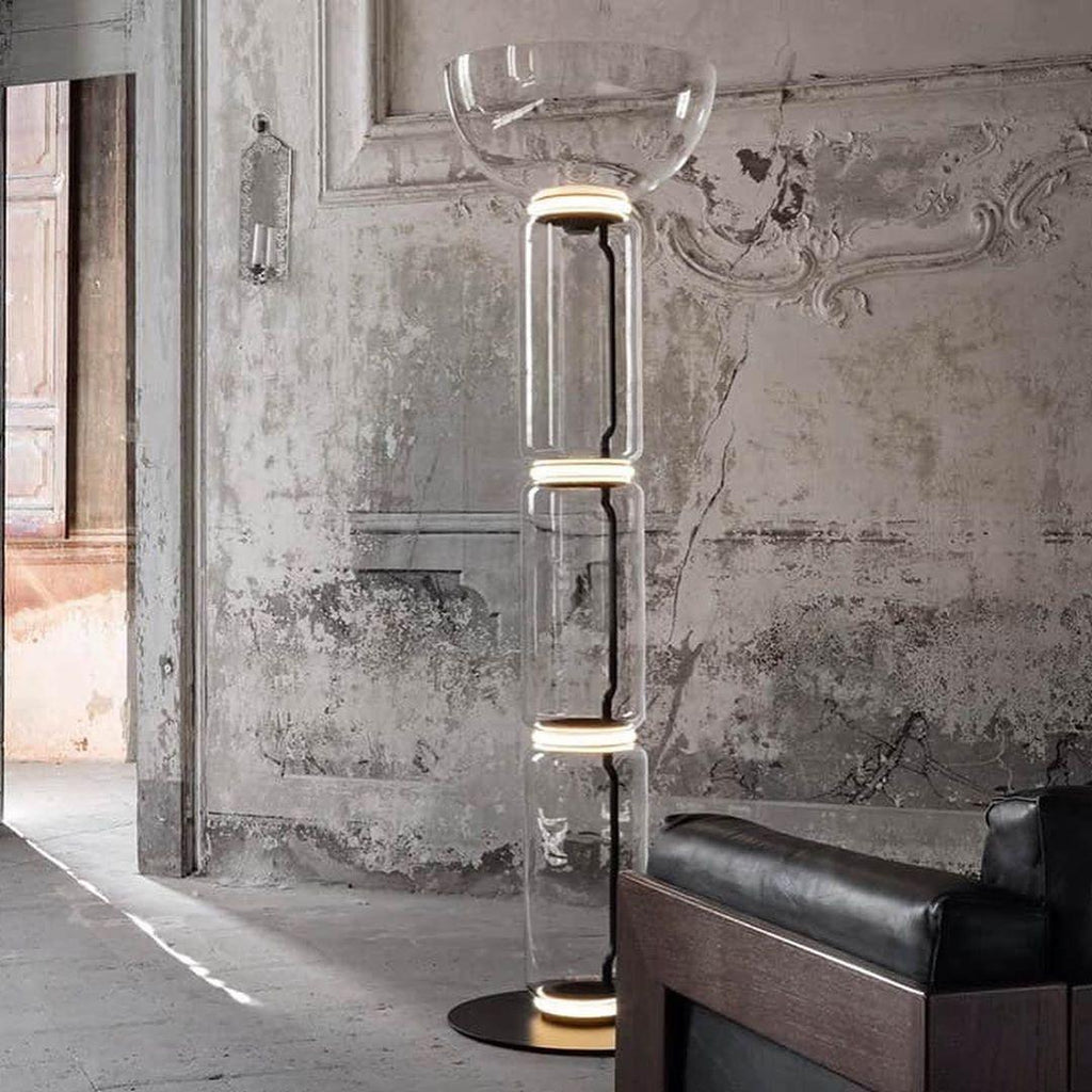 Bamboo Glass Floor Light, Floor Lamp, detail 41