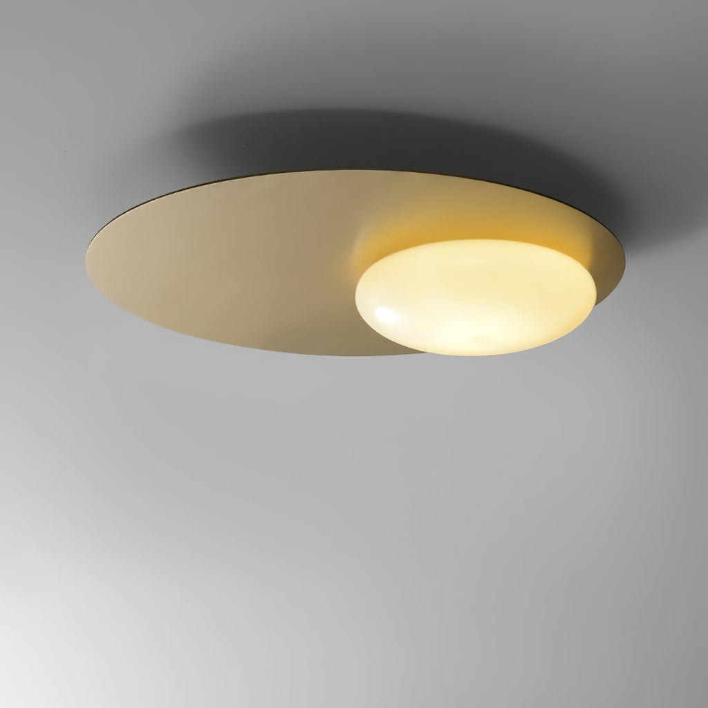 Nodes Angled Alabaster Wall-mounted Lamp Wall Light, Hardwired Wall Sconce, detail 24