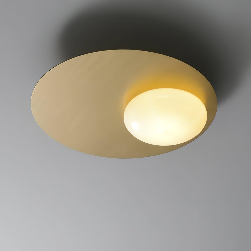 Nodes Angled Alabaster Wall-mounted Lamp Wall Light, Hardwired Wall Sconce, detail 25
