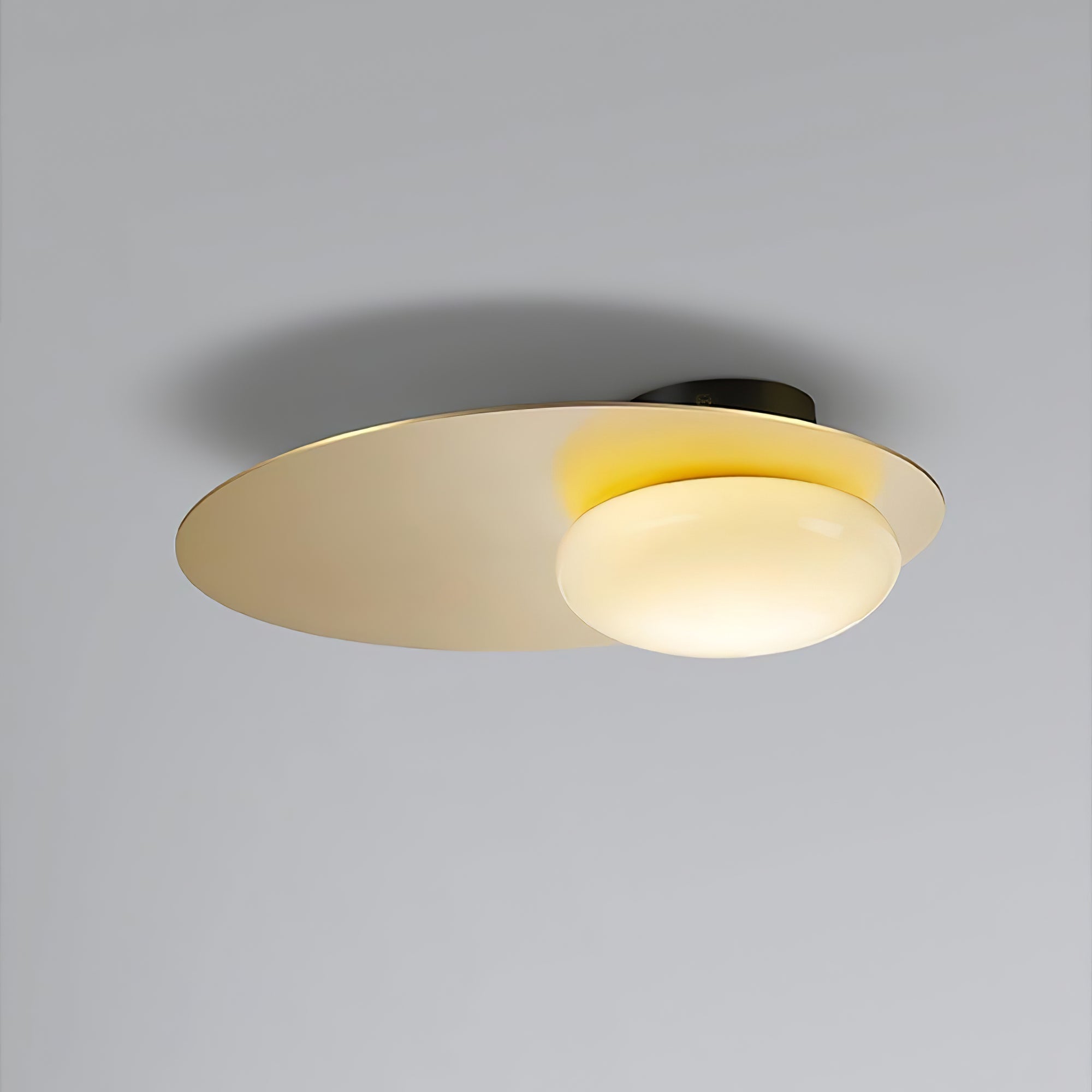 Nodes Angled Alabaster Wall-mounted Lamp Wall Light, Hardwired Wall Sconce, detail 21