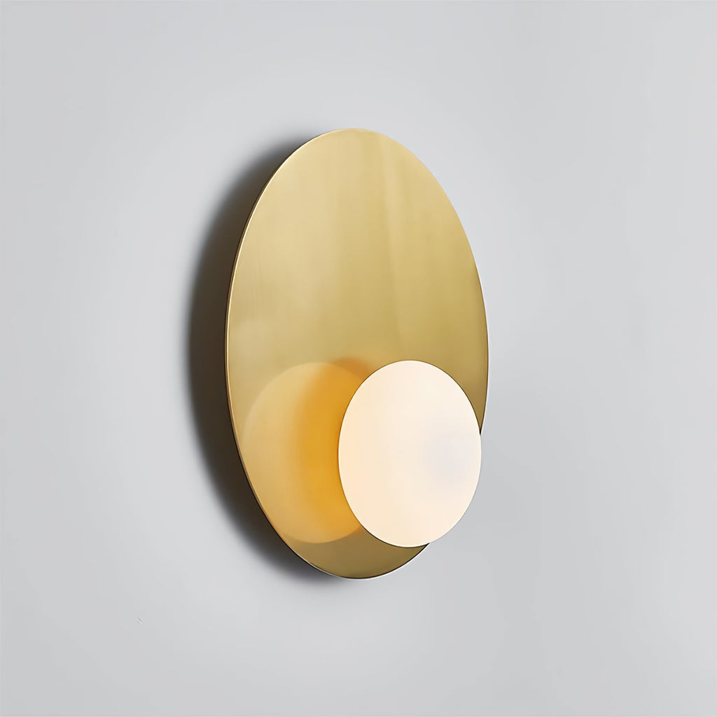 Nodes Angled Alabaster Wall-mounted Lamp Wall Light, Hardwired Wall Sconce, detail 22