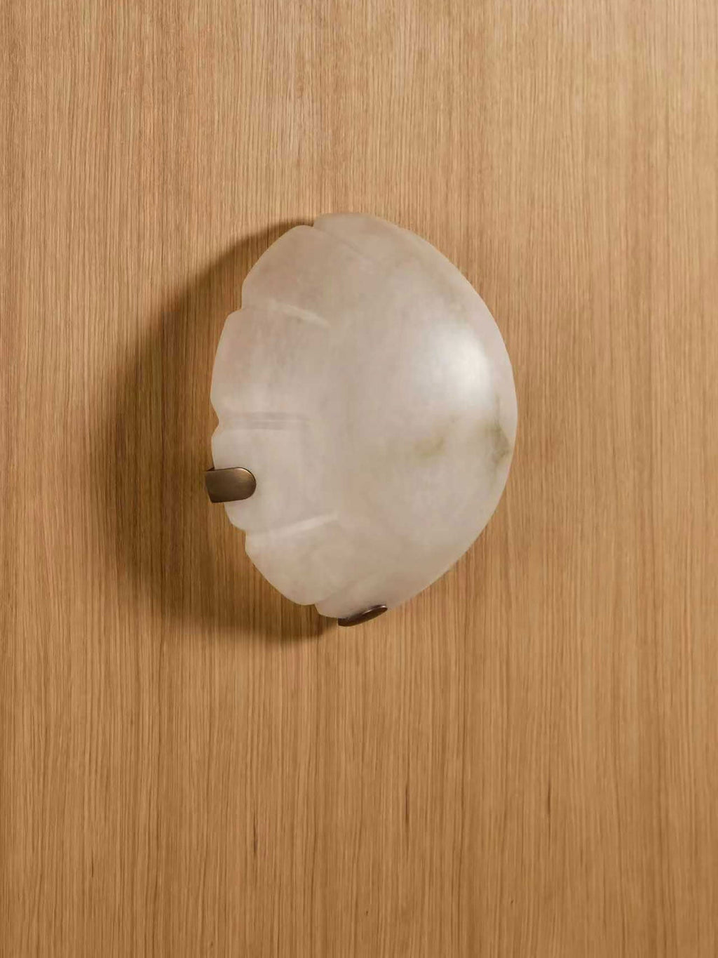 Noema Alabaster Wall Light, Hardwired Wall Sconce, detail 11