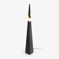 Noir Roy Floor Light, Floor Lamp, Iron, ∅ 11″ x H 63.8″
