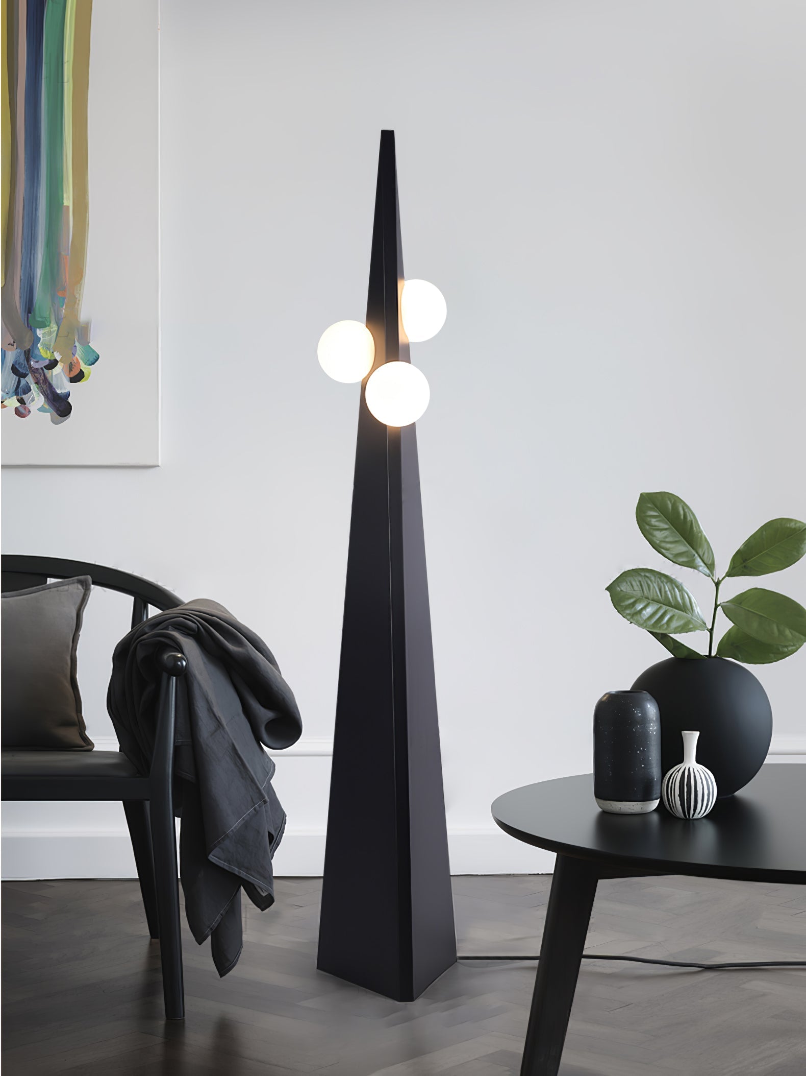 Noir Roy Floor Light, Floor Lamp, detail 5