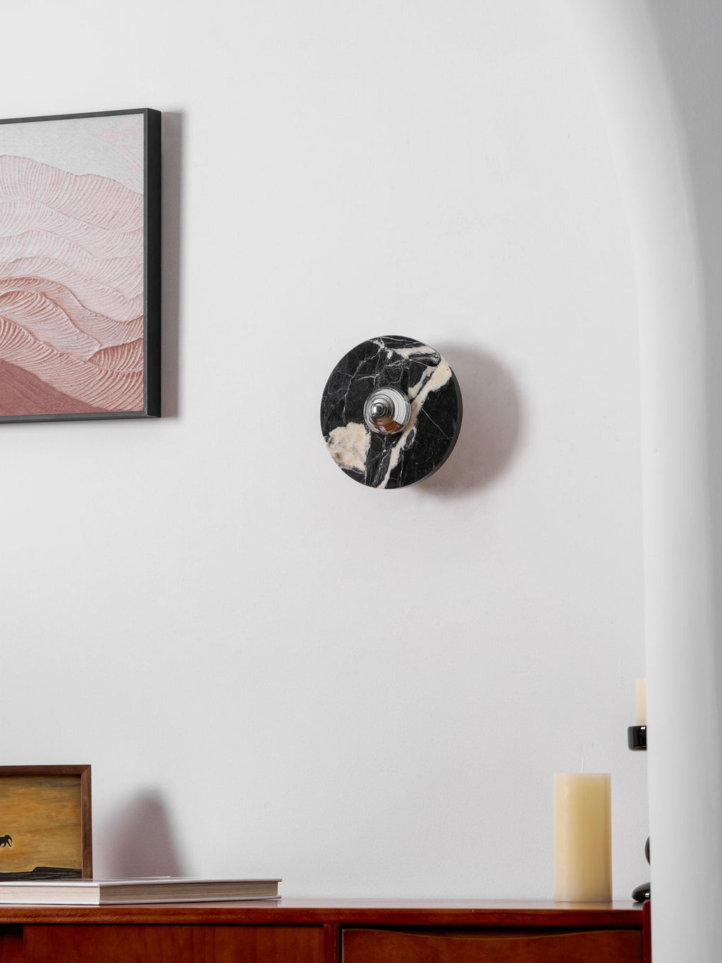 Noireon Wall Light, Hardwired Wall Sconce, detail 11