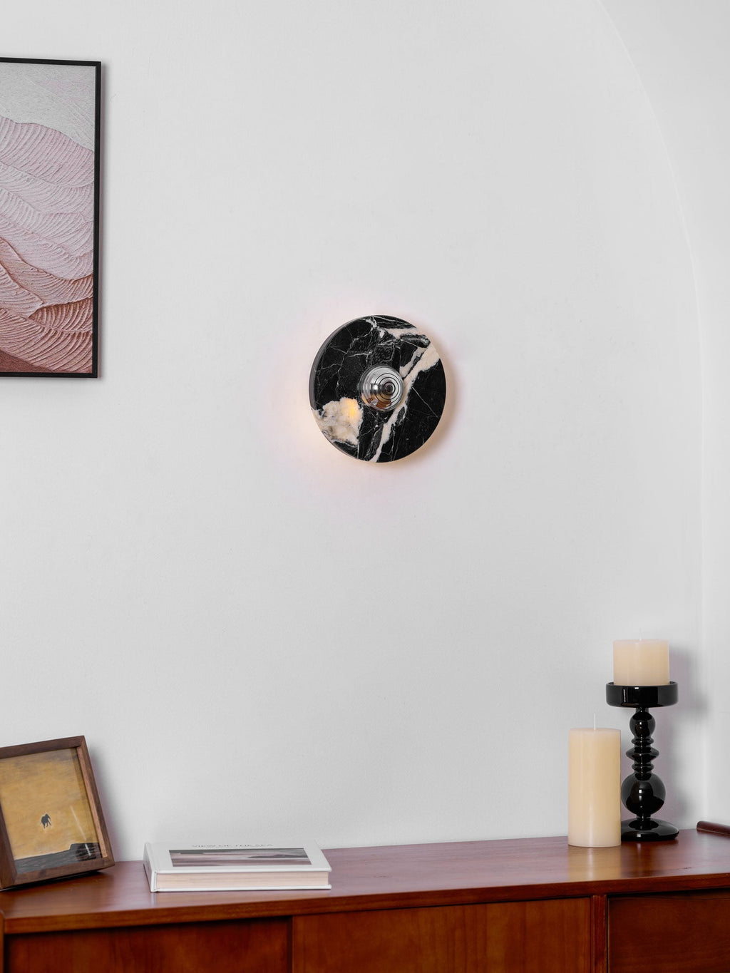 Noireon Wall Light, Hardwired Wall Sconce, detail 6