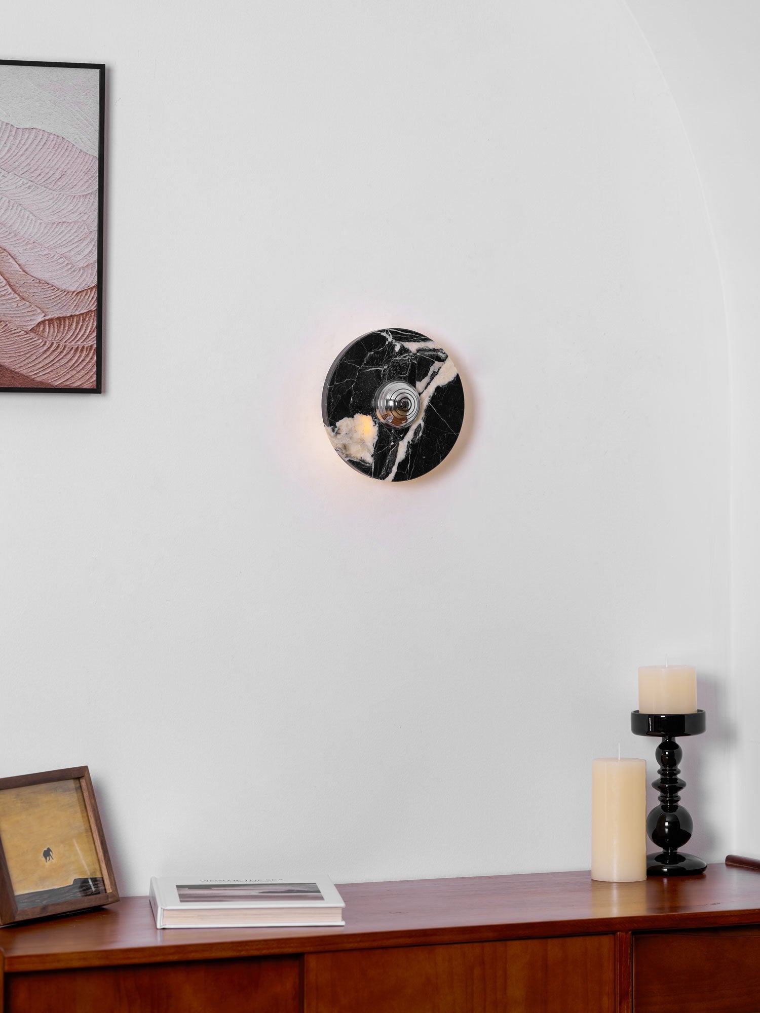 Noireon Wall Light, Hardwired Wall Sconce, detail 6