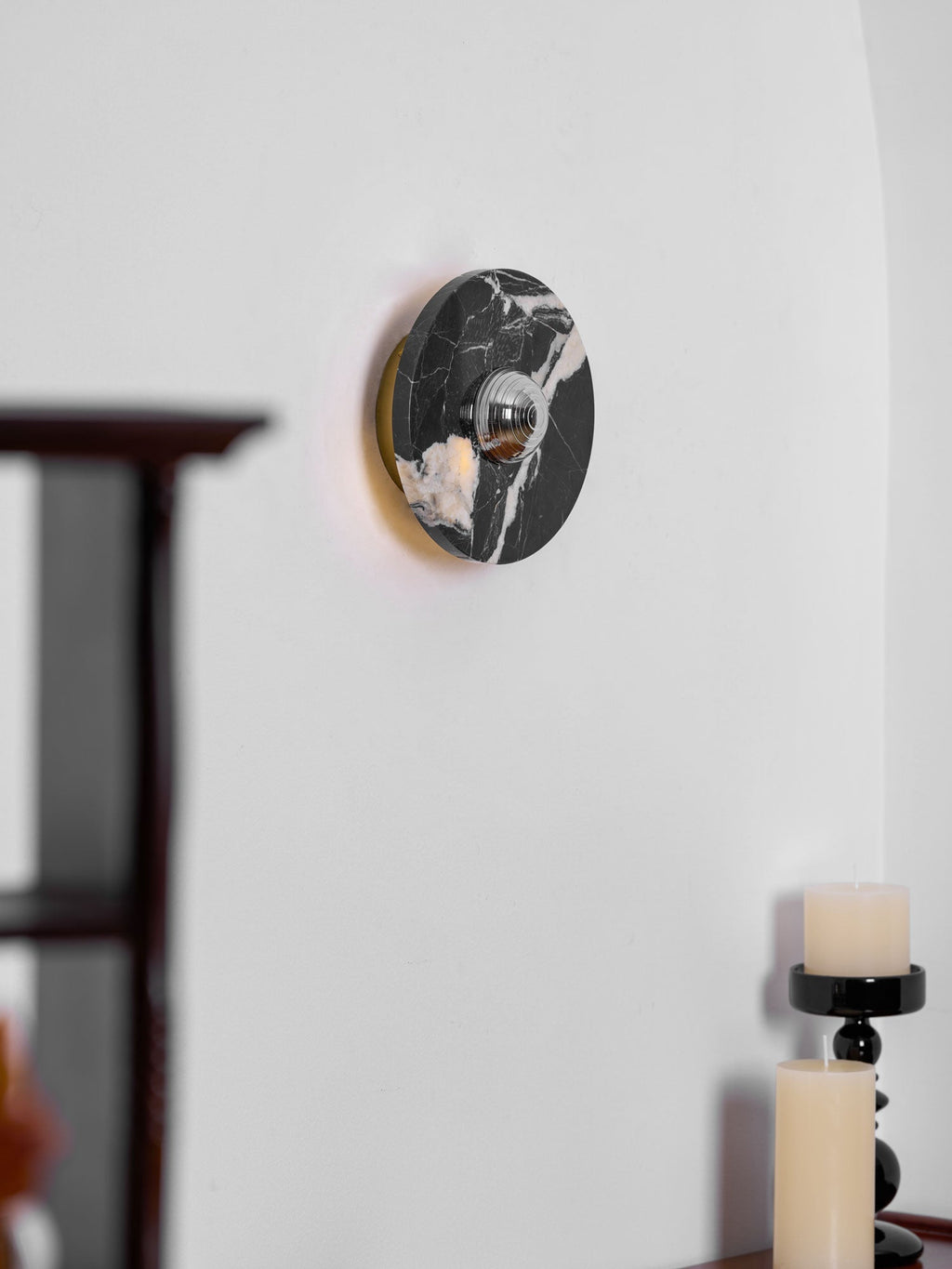 Noireon Wall Light, Hardwired Wall Sconce, detail 7