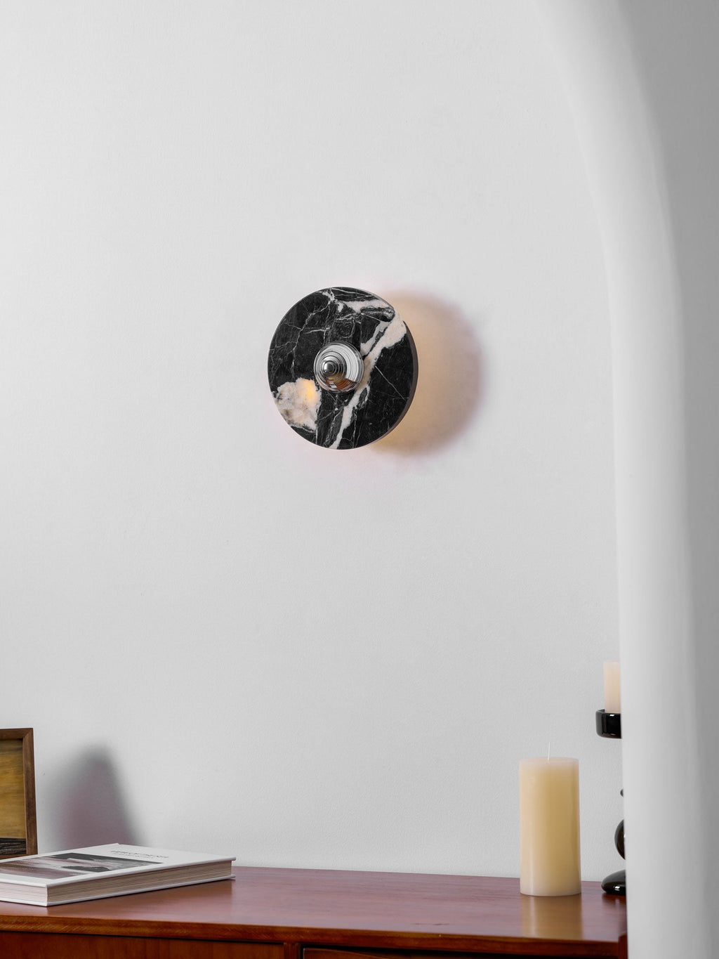 Noireon Wall Light, Hardwired Wall Sconce, detail 8