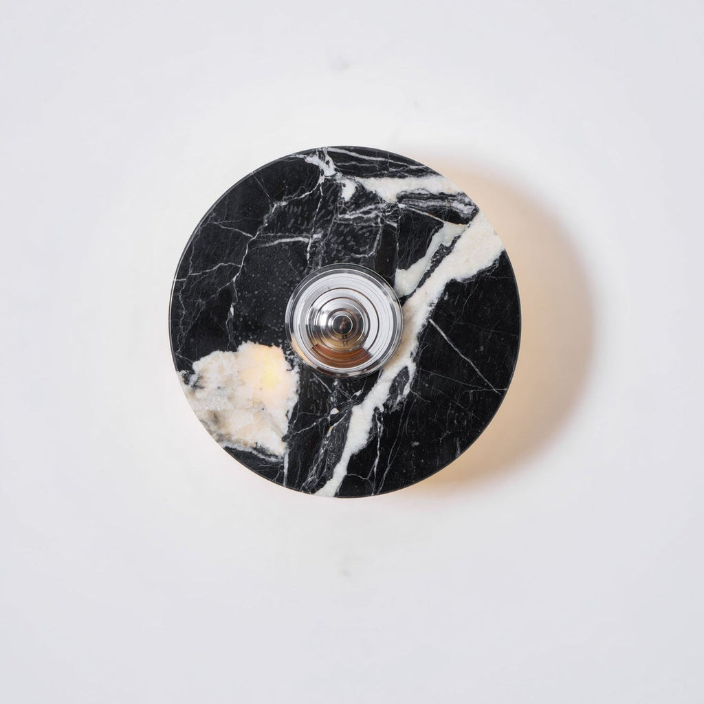 Noireon Wall Light, Hardwired Wall Sconce, Metal, Dia 20cm x H 20cm