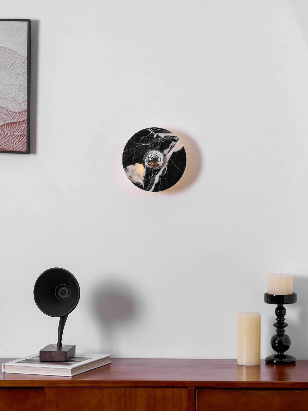 Noireon Wall Light, Hardwired Wall Sconce, detail 4