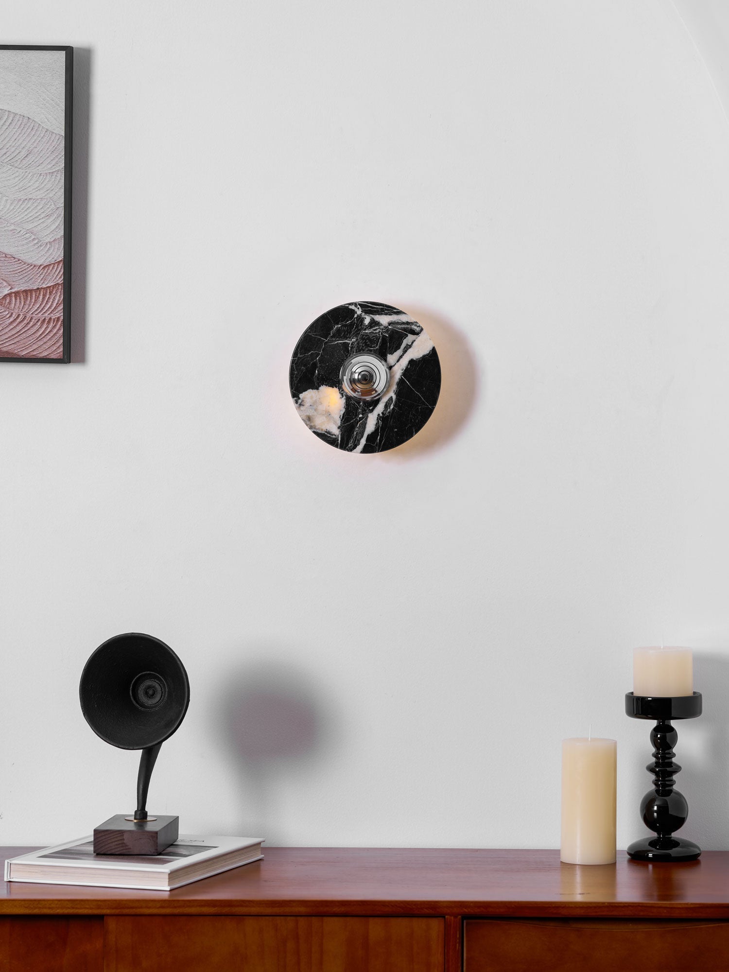 Noireon Wall Light, Hardwired Wall Sconce, detail 4