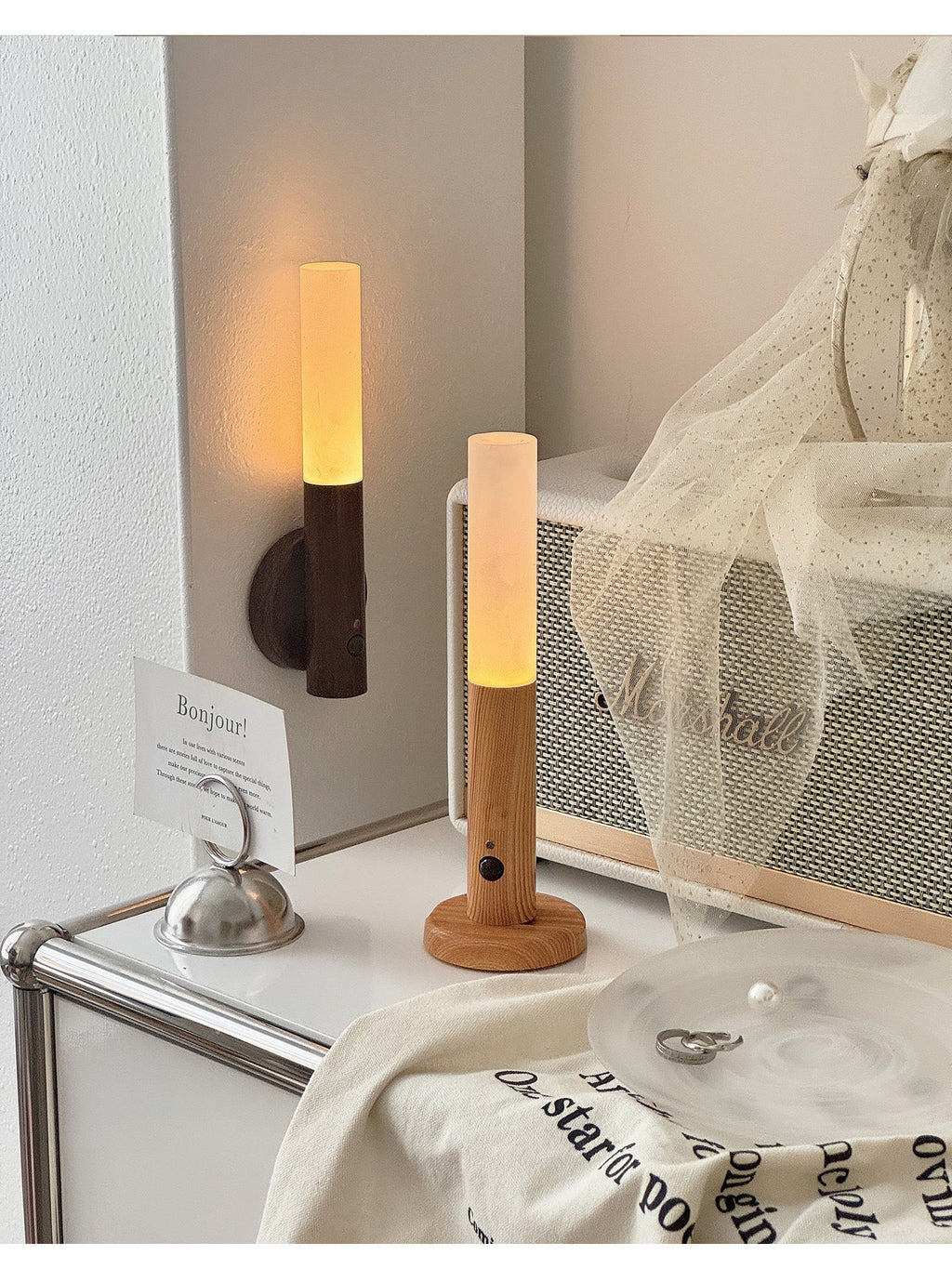 Nomad Magnet Rechargeable Wall Light, Hardwired Wall Sconce, detail 2