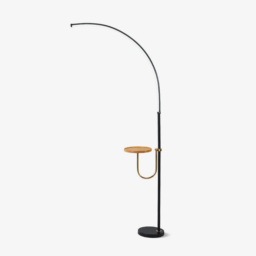 Nordic Arc Floor Light, Floor Lamp, Metal, L 23.6″ x H 59″