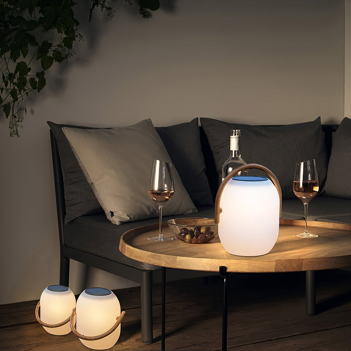 Noria Solar Exterior Lantern Lamp, Outdoor Wall Light, detail 5