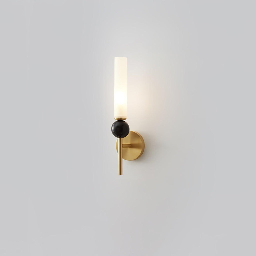 Marble Vertical Wall Light, Hardwired Wall Sconce, detail 15
