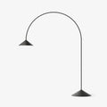 Arc Out Floor Light, Floor Lamp, Aluminum, L 83.1″ x H 95.3″