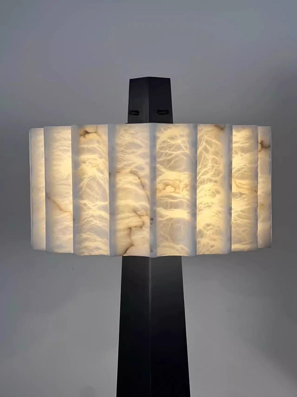 Obelisk Alabaster Floor Light, Floor Lamp, detail 12