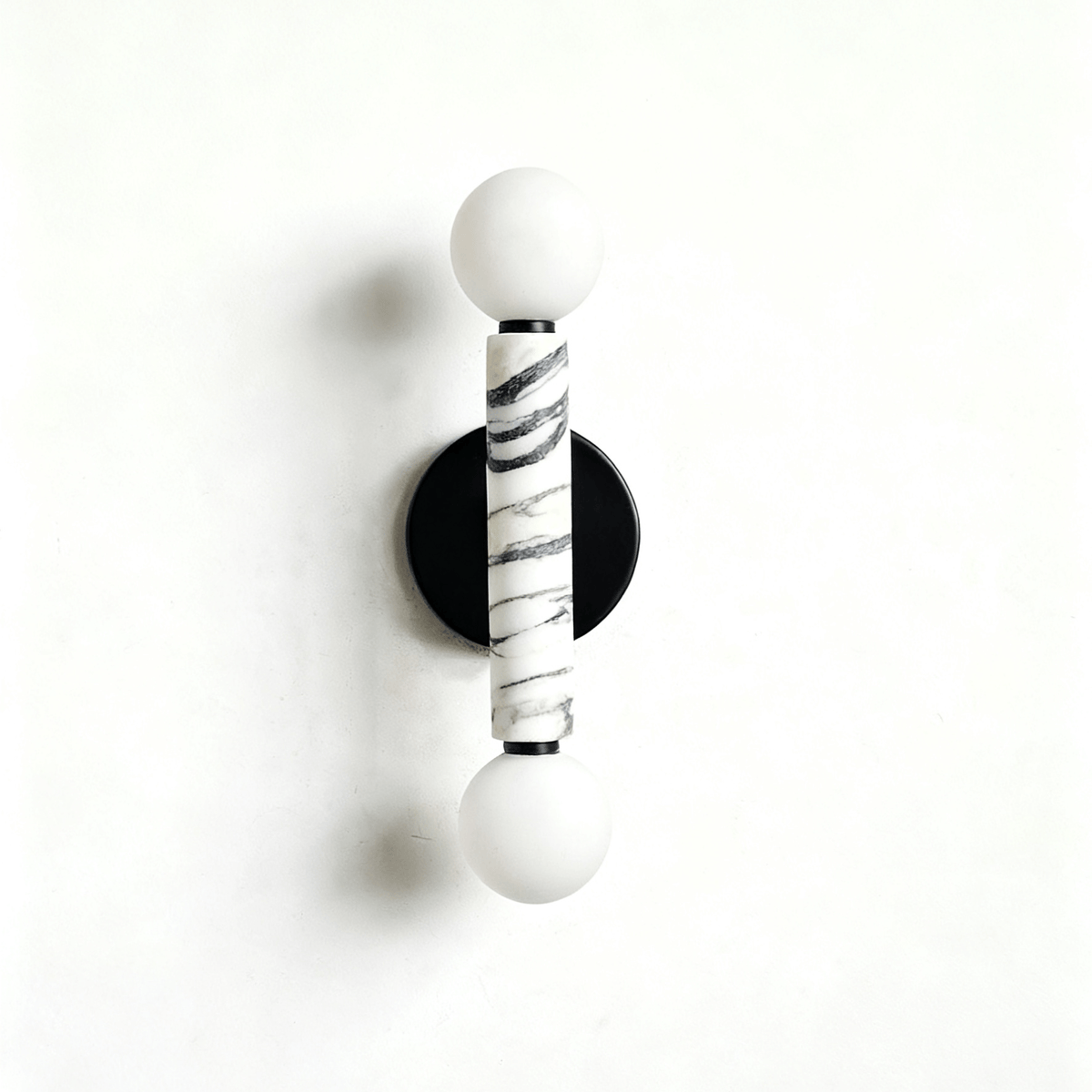 Obelisk Orb Wall Light, Hardwired Wall Sconce, detail 11