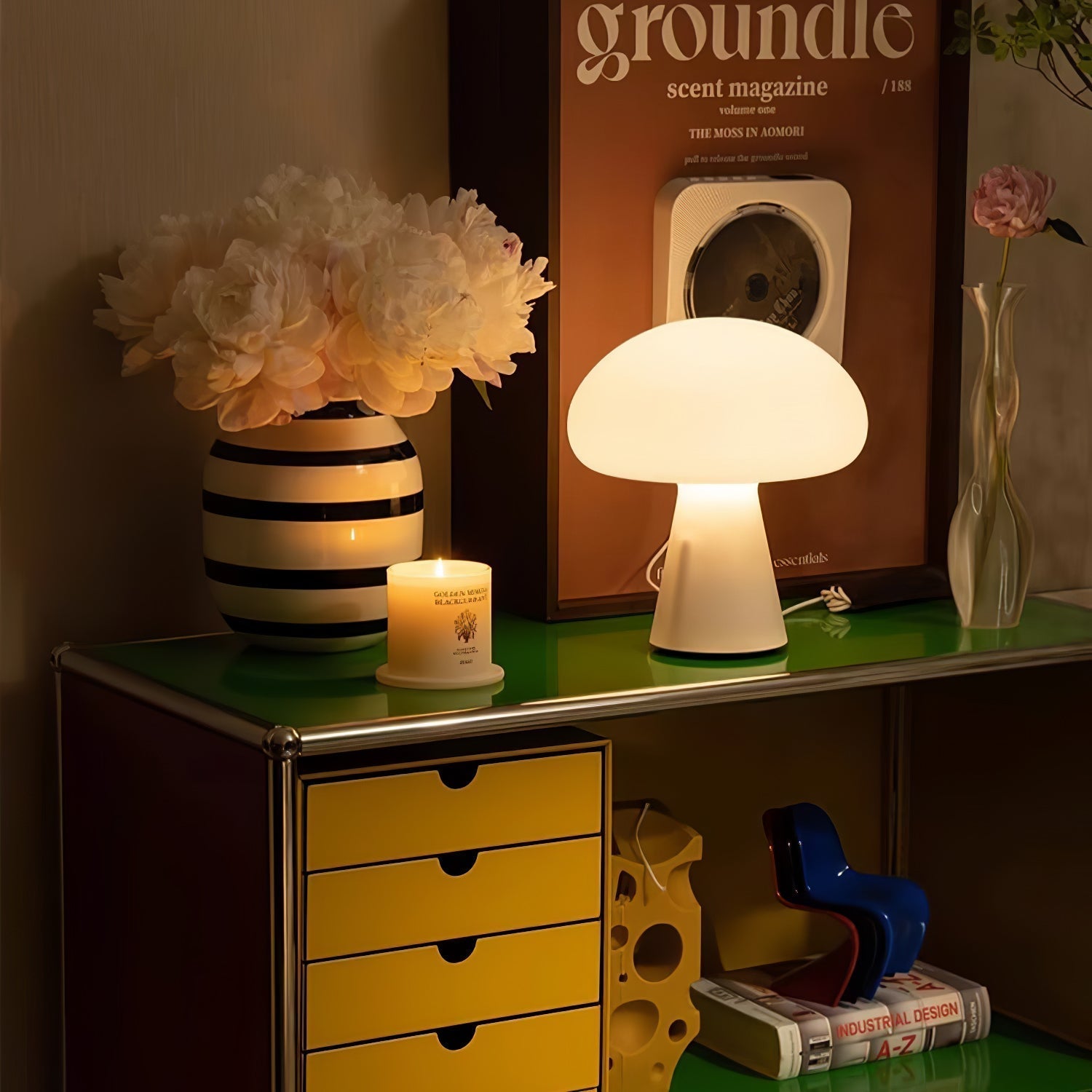 Obello Portable Rechargeable Table Lamp, Bedside Table Lamp, detail 5