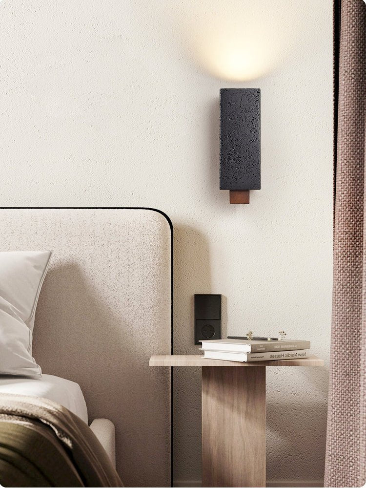 Obsidian Glow Wall Light, Hardwired Wall Sconce, detail 11