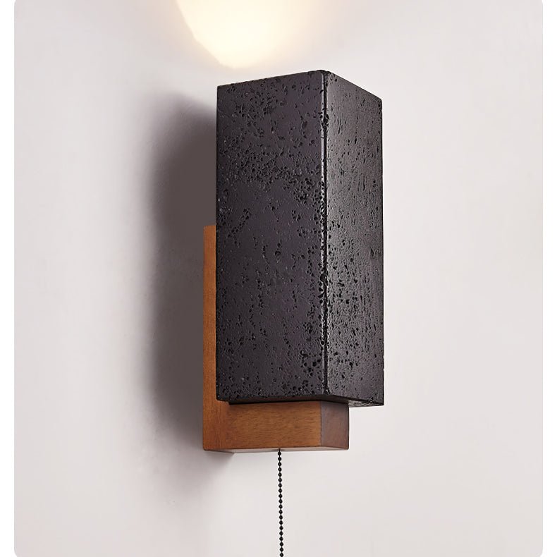 Obsidian Glow Wall Light, Hardwired Wall Sconce, detail 8