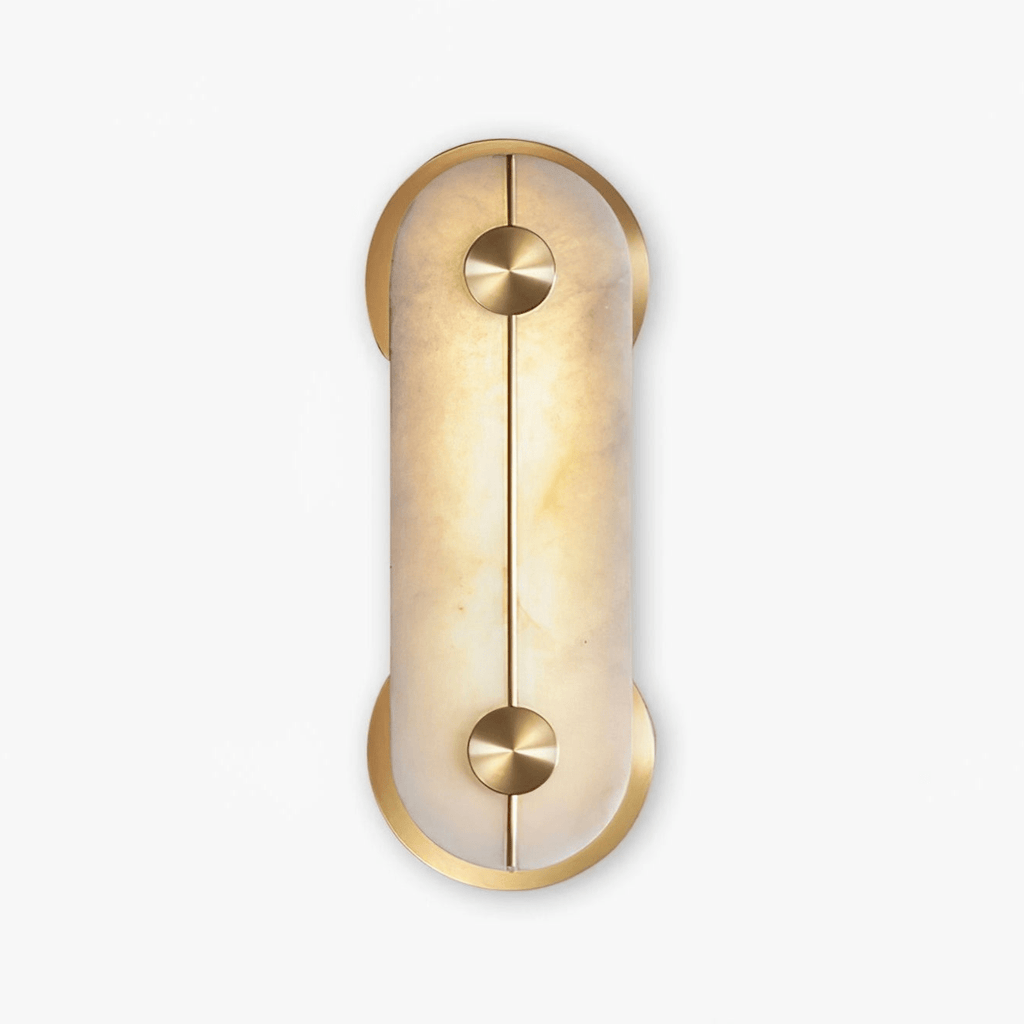 Obvara Alabaster Wall Light, Hardwired Wall Sconce, detail 13
