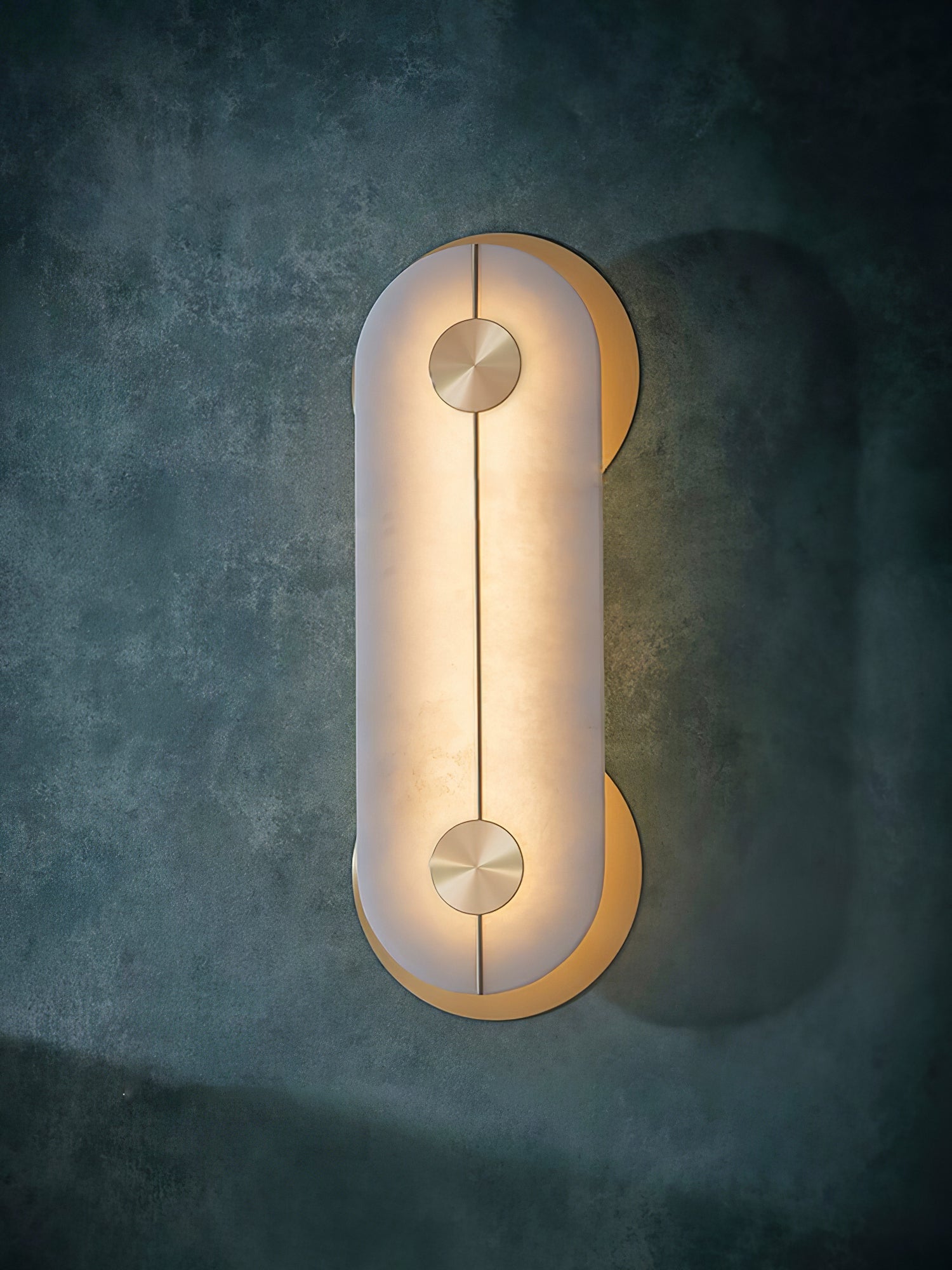 Obvara Alabaster Wall Light, Hardwired Wall Sconce, detail 3