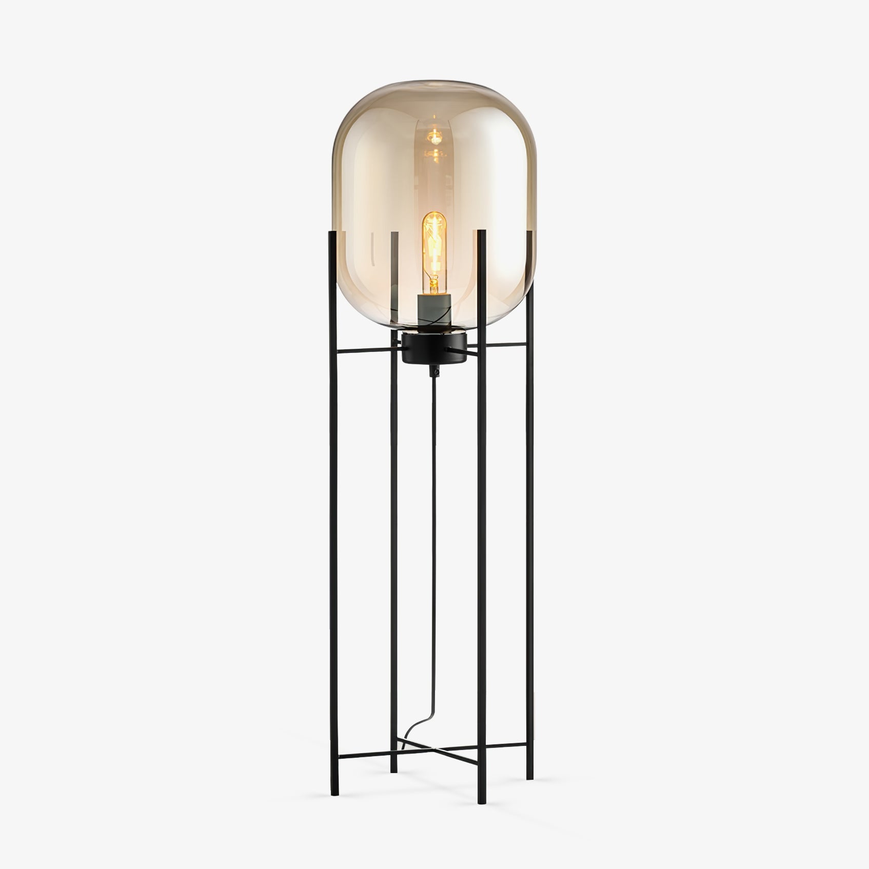 Oda Floor Light, Floor Lamp, Metal, Dia 48cm x H 160cm