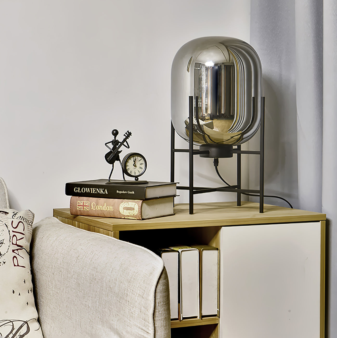 Oda Table Light, Bedside Table Lamp, detail 9