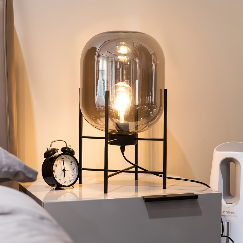 Oda Table Light, Bedside Table Lamp, detail 2