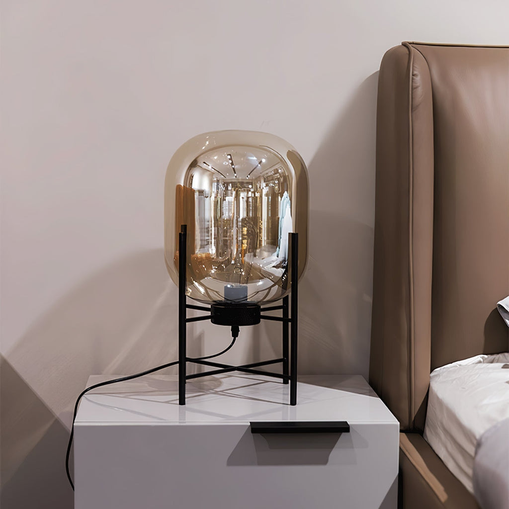 Oda Table Light, Bedside Table Lamp, detail 6