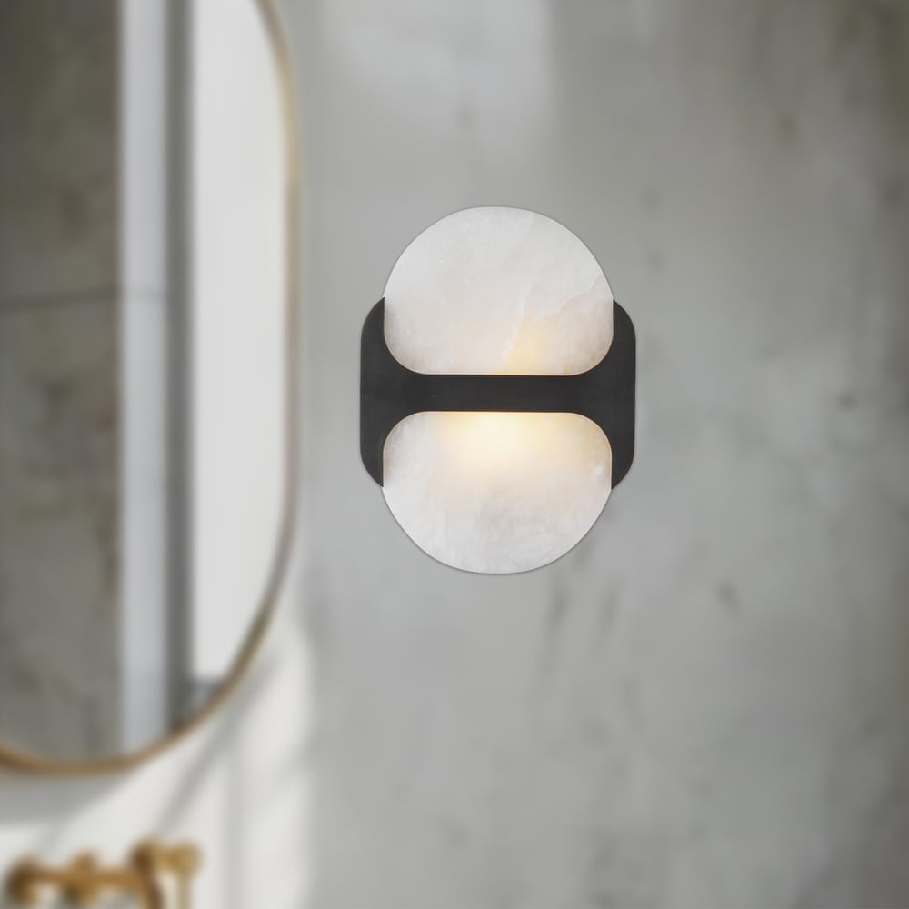 Odin Alabaster Wall Light - Wall Lamp, Hardwired Wall Sconce, detail 19
