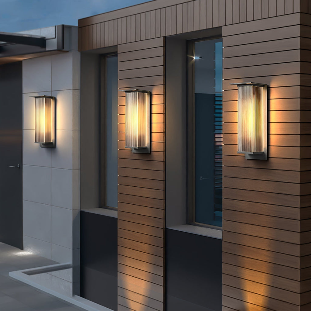 Oleron Box Exterior Solar Wall Light, Outdoor Wall Light, detail 16