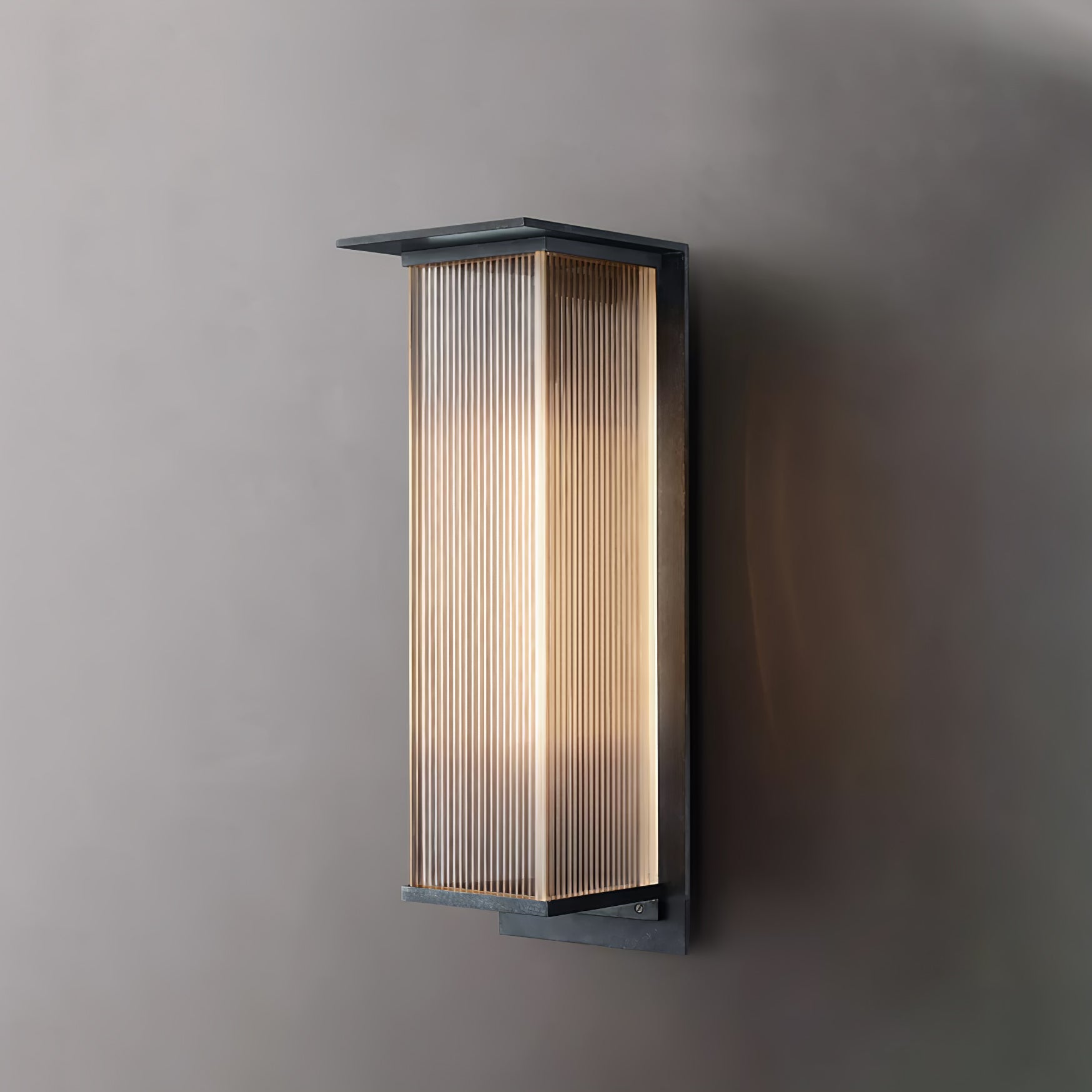 Oleron Box Exterior Solar Wall Light, Outdoor Wall Light, detail 17