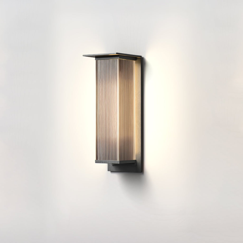 Oleron Box Exterior Solar Wall Light, Outdoor Wall Light, detail 21