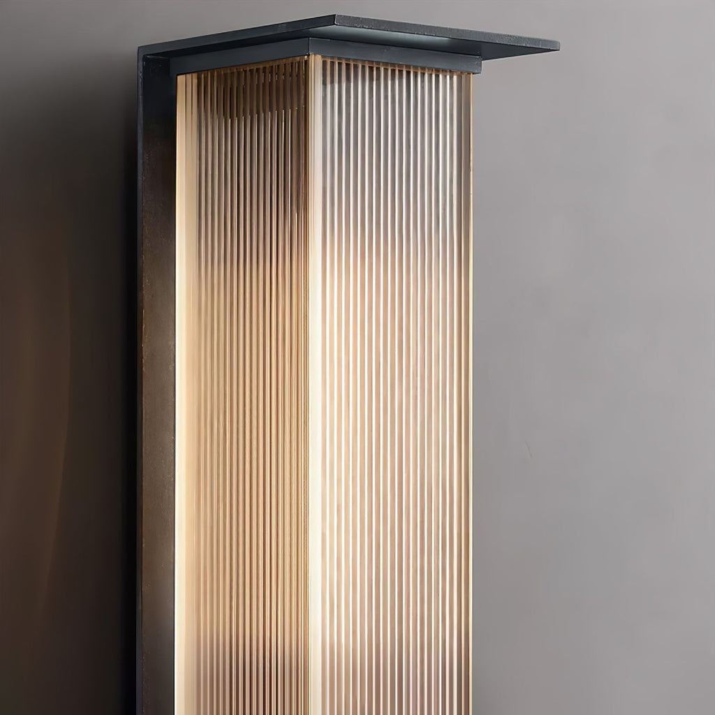 Oleron Box Exterior Solar Wall Light, Outdoor Wall Light, detail 23