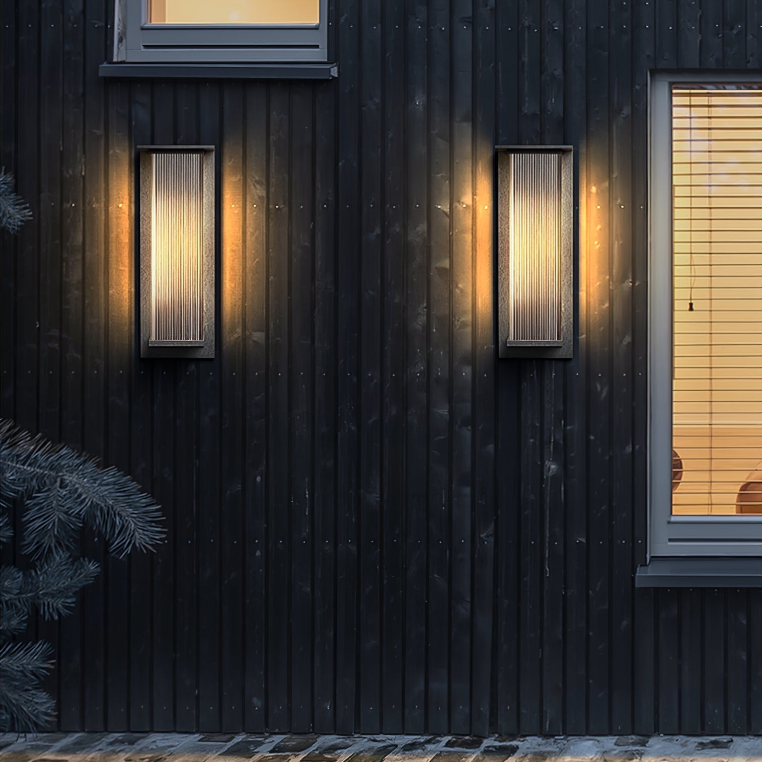 Oleron Box Exterior Solar Wall Light, Outdoor Wall Light, detail 24